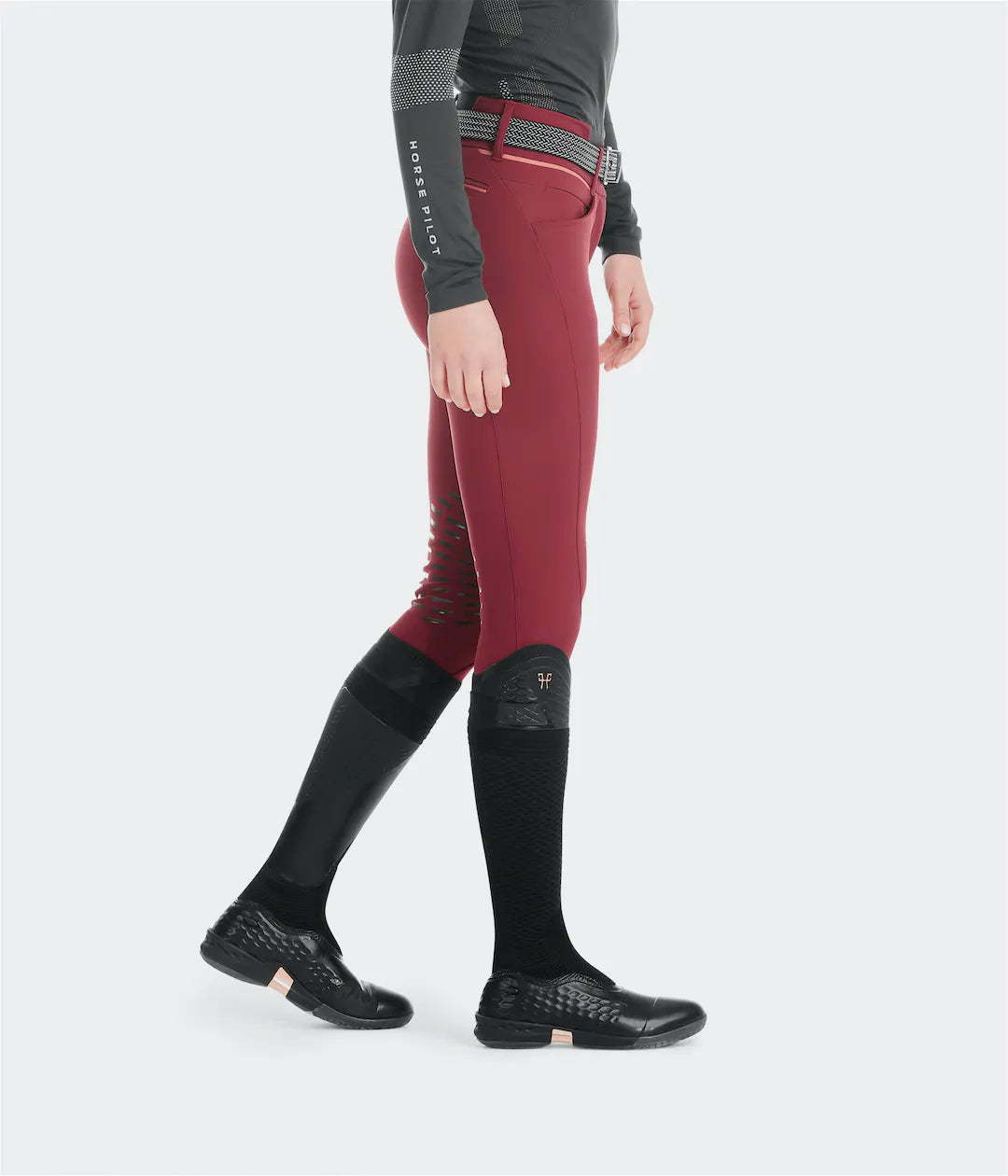 X-Design Pants Woman - Dark Red