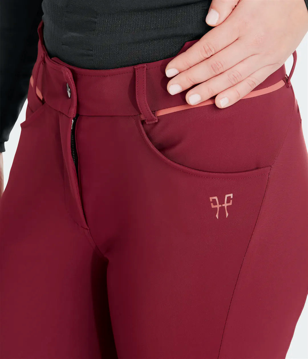 X-Design Pants Woman - Dark Red