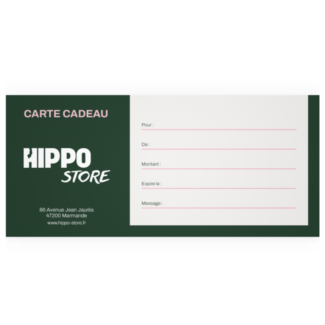 Carte cadeau Hippo Store