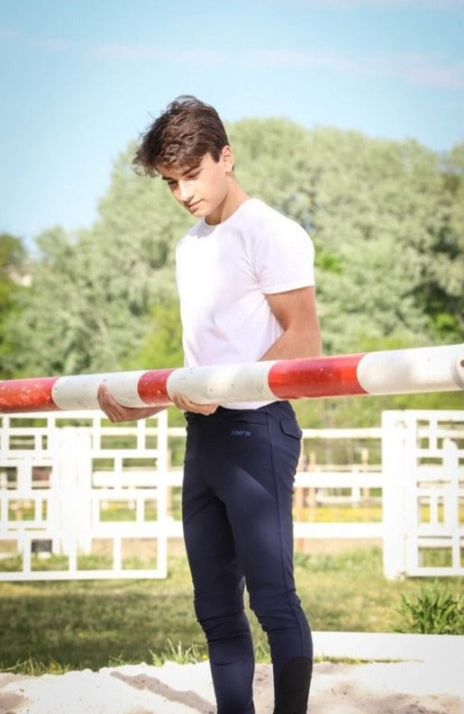 Pantalon d'équitation homme - Super X - Marine