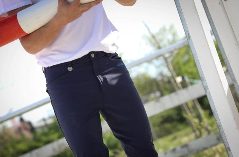 Pantalon d'équitation homme - Super X - Marine