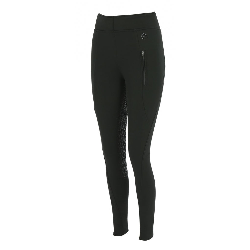 EQUITHÈME - Legging Dolomyt Softshell fond silicone