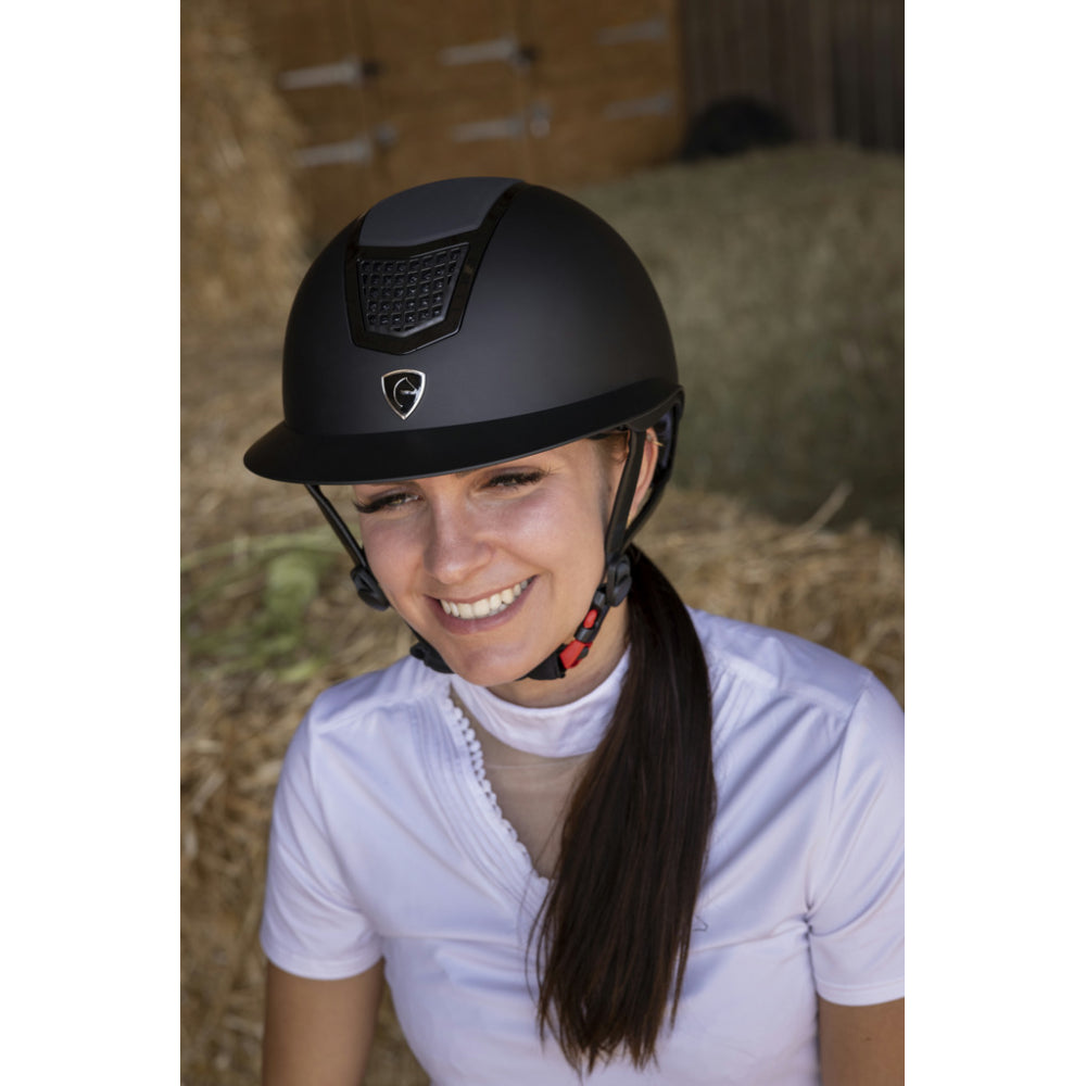 EQUITHÈME - Casque Airy visière large