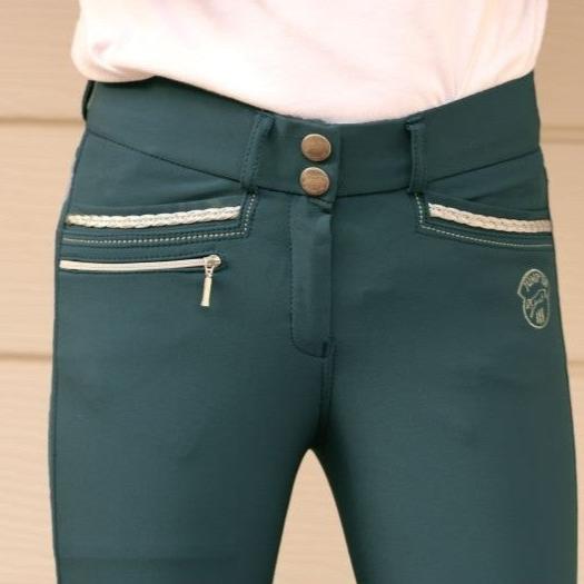 Pantalon d'équitation Junior - Marie - Bleu Lagon