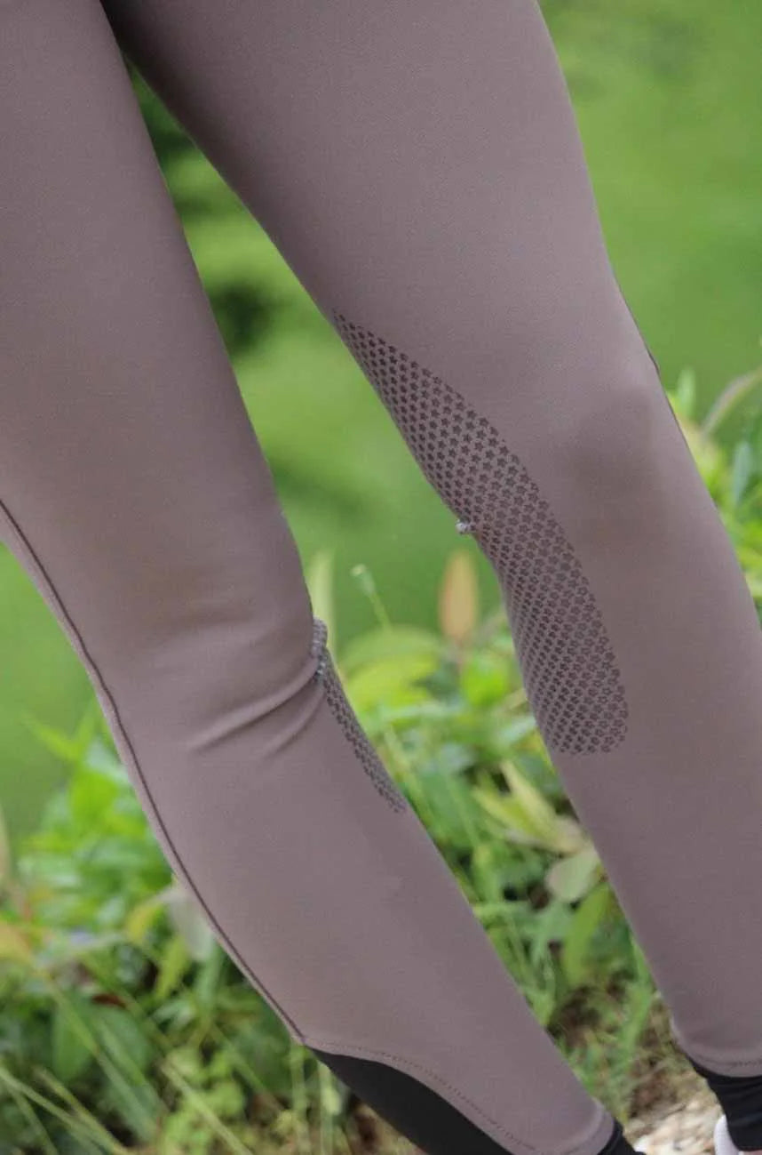 Pantalon d'équitation dame - Super X - Taupe