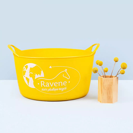 Ravene - Seau Flexible Plastique Jaune